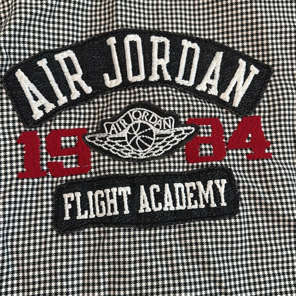 Air Jordan Wings Flight Academy Bomber Jacket size 12/14